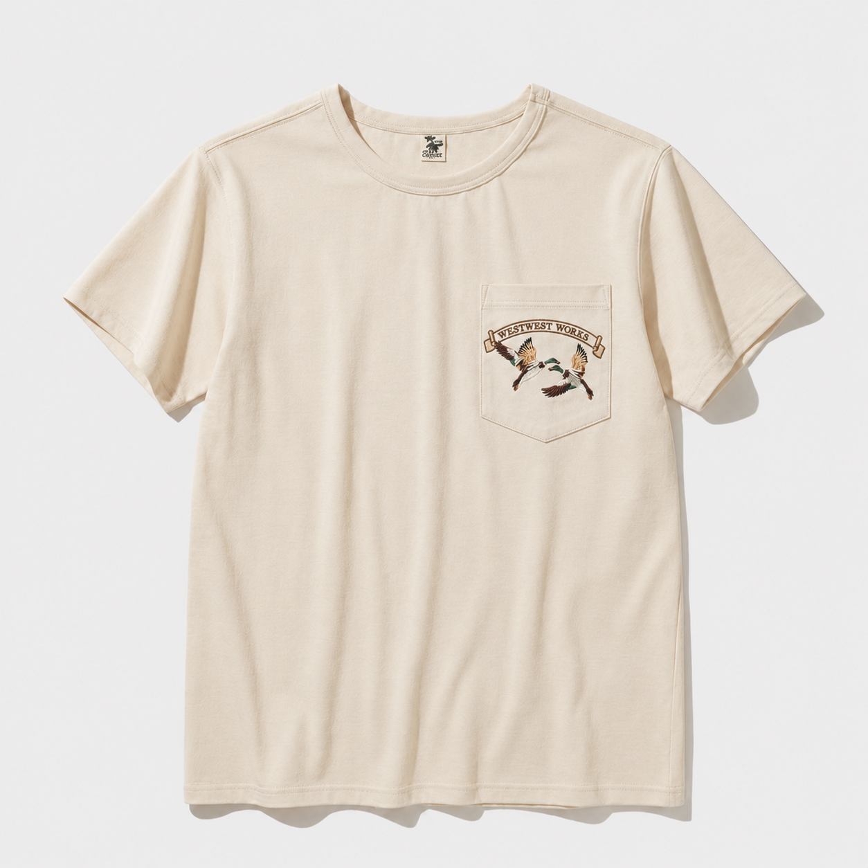 DUCKS POCKET TEE front view