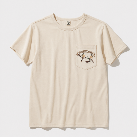 DUCKS POCKET TEE front view